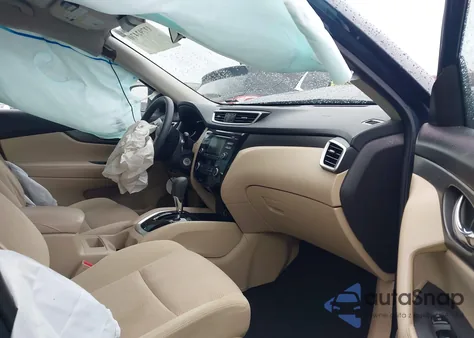 2016 Nissan Rogue S из США, поврежденный, VIN JN8AT2MV6GW139915